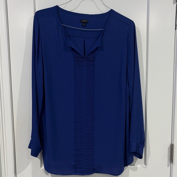 Talbots Plus Womens Long Sleeve blouse X - Picture 1 of 6